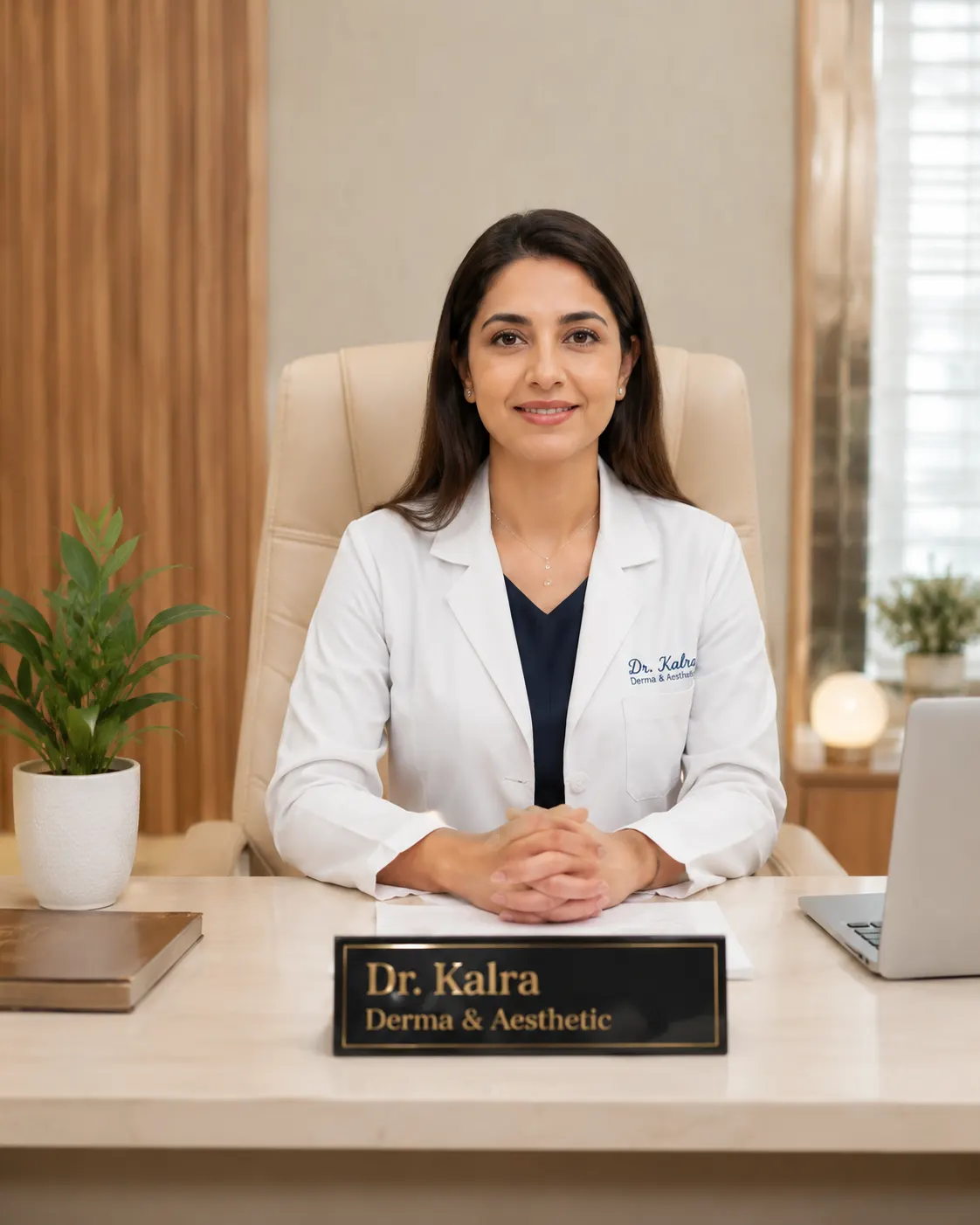 Dermatology and aesthetic consultation setting in Gurugram